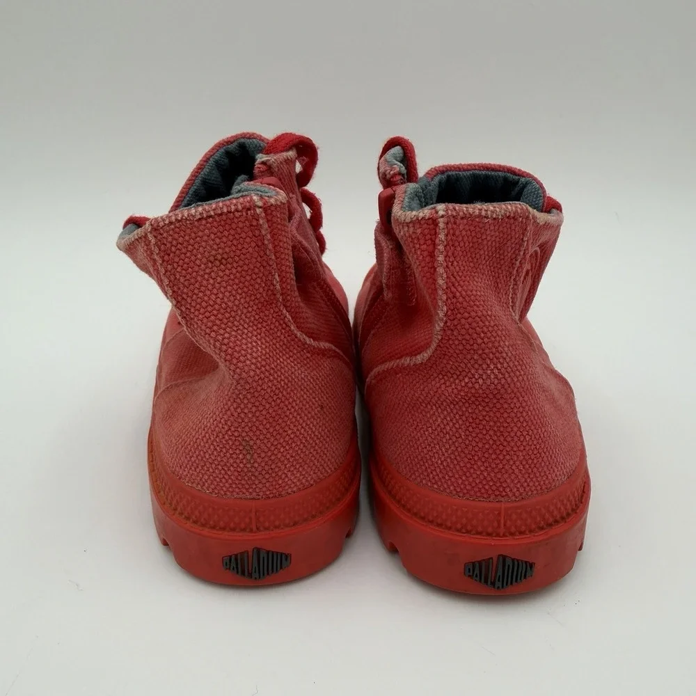 Palladium‎ Pampa Hi Zipper Boots Infants Size 9 Red Unisex